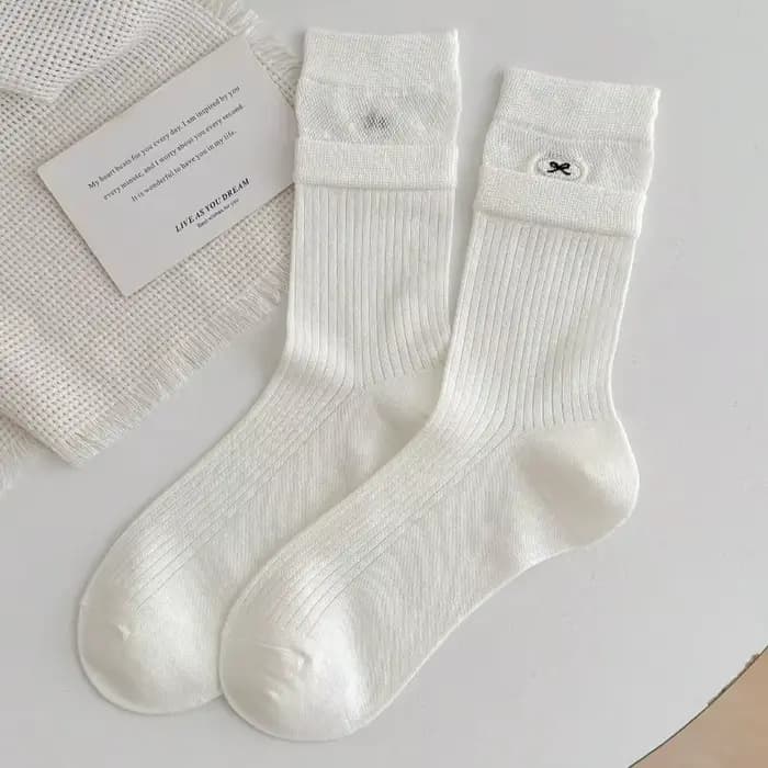 Chaussettes tendance pour femmes, nouvelle collection printemps-été, fines, respirantes, avec joli n