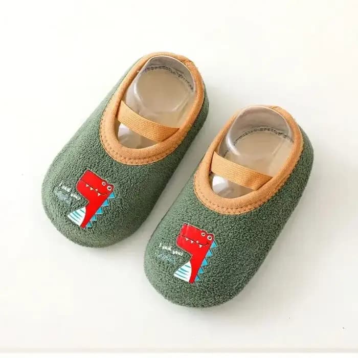Chaussettes antidérapantes pour bébé, chaussures de sol chaudes pour nouveau-né, avec semelle en cao