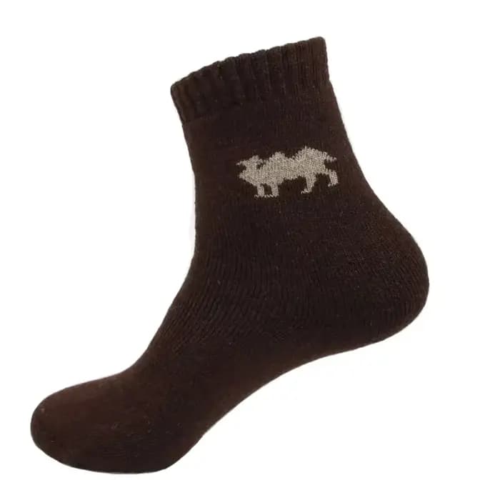 Chaussettes chaudes en laine épaisse pour hommes, 100% laine véritable, douces, essentielles, confor