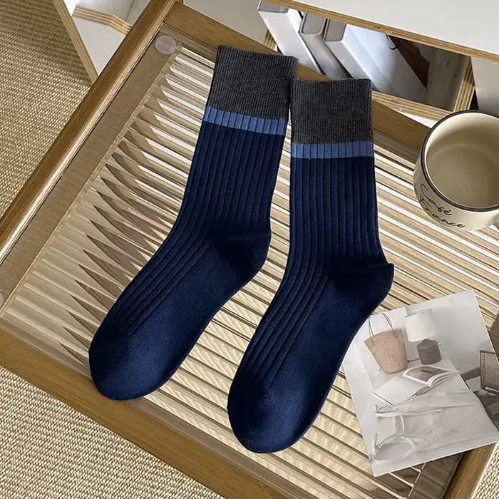 Chaussettes rétro pour femmes, nouvelles couleurs mélangées, décontractées, à la mode, en coton resp