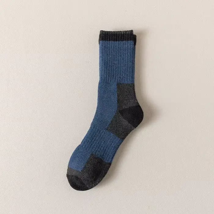 5 paires de chaussettes en laine mérinos pour hommes, chaussettes de randonnée en laine, douces, cha