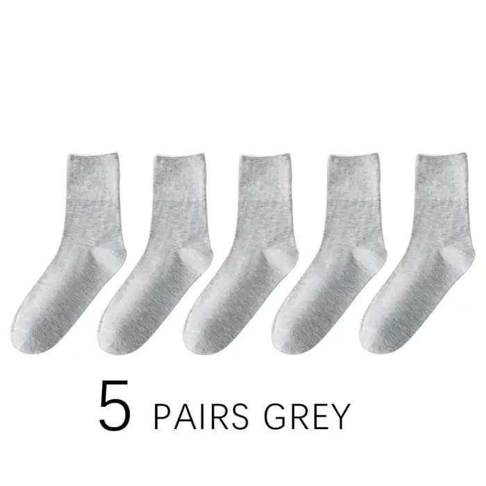 5 paires de chaussettes pour diabétiques pour hommes, Patients hypertensis plus âgés, chaussettes lo