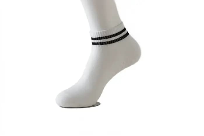 Chaussettes coordonnantes pour femmes, chaussettes de yoga, pilates, à double bande, pour l'entraîne