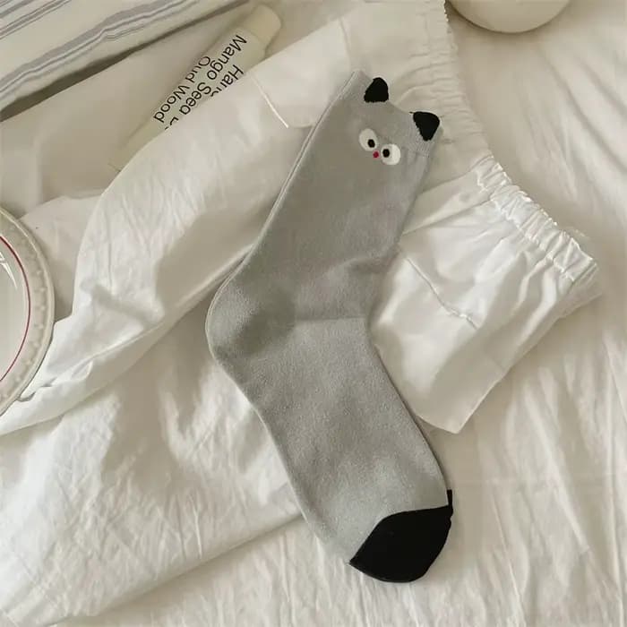 Chaussettes pour femmes, nouvelles nouveautés mignonnes, chaussettes en coton respirantes et amusant