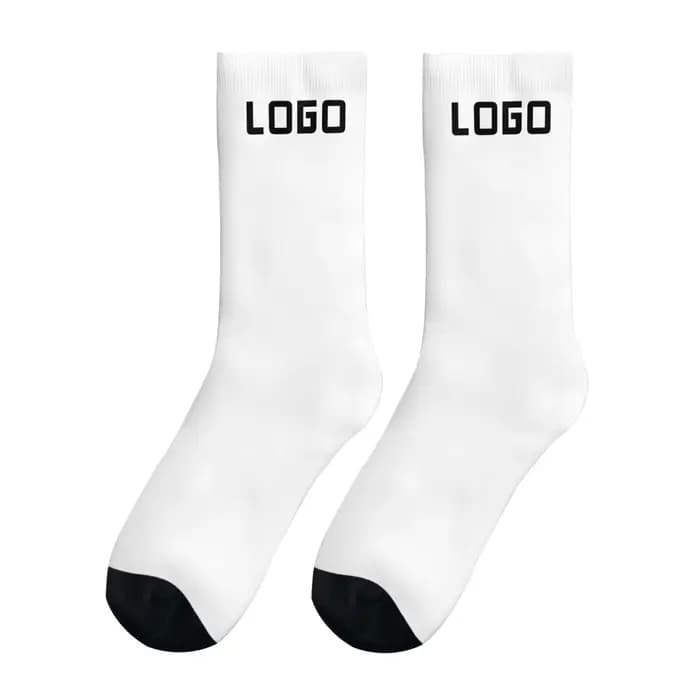 Chaussettes personnalisées avec logo facial, avec texte, Photo, chaussettes personnalisées, conforta
