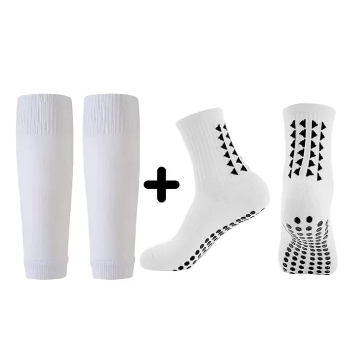 1 ensemble de chaussettes + chaussettes de football professionnelles pour hommes chaussettes d'entra