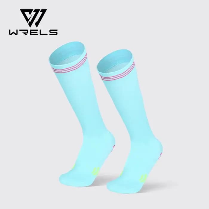 WRELS – chaussettes de Sport à Compression, absorbant les chocs, antidérapantes, pour varices, absor