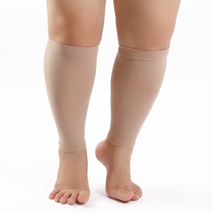 1 paire de chaussettes de compression S-7XL pour femmes et hommes, bas de compression pour la circul