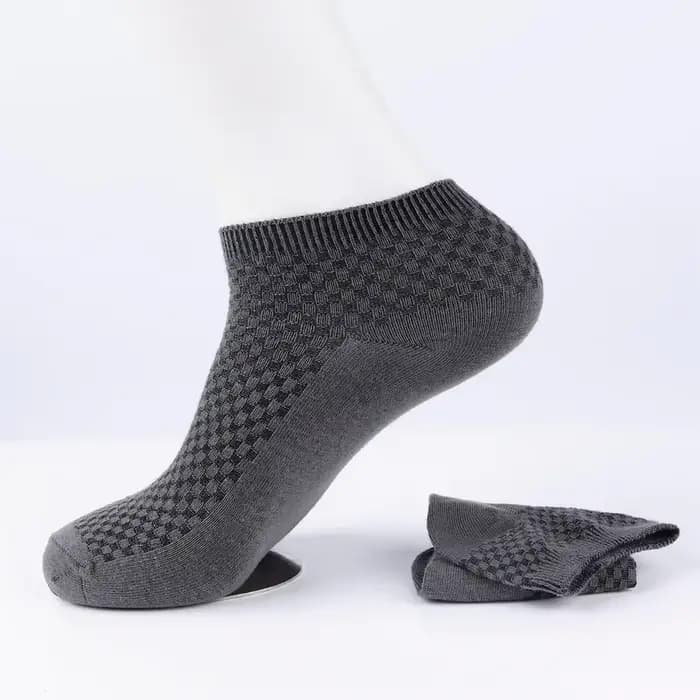 Chaussettes en Fibre de Bambou pour Homme, Haute Qualité, Respirantes, Nouvelle Compression, Solide,