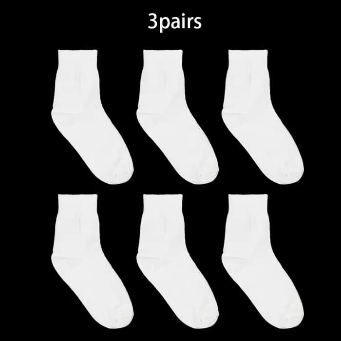 3 paires de chaussettes de sport pour hommes et femmes, élastiques, respirantes, absorbant la sueur,