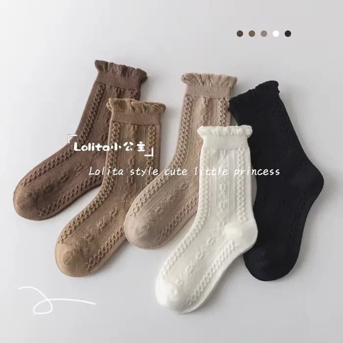 Chaussettes en coton rose pour bébés filles, 5 paires, motif lapins de dessin animé, printemps-autom