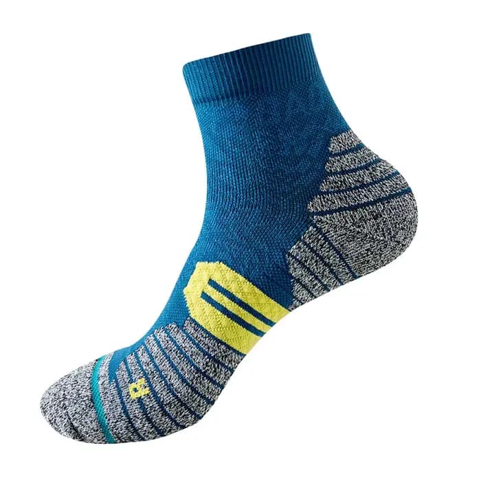 Chaussettes de sport professionnelles mi-mollet pour hommes et femmes, été, fines, absorbant la sueu