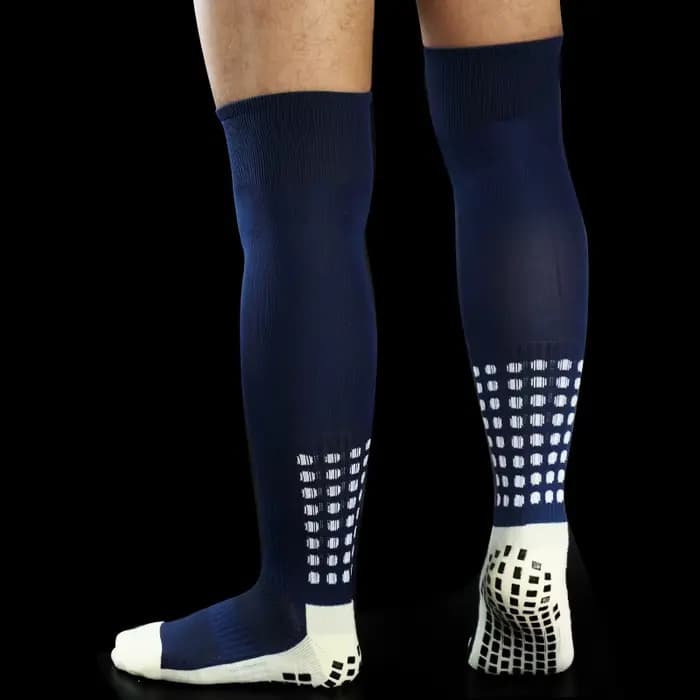 Chaussettes de football longues pour hommes et femmes, 9 couleurs, chaussettes de sport en silicone 
