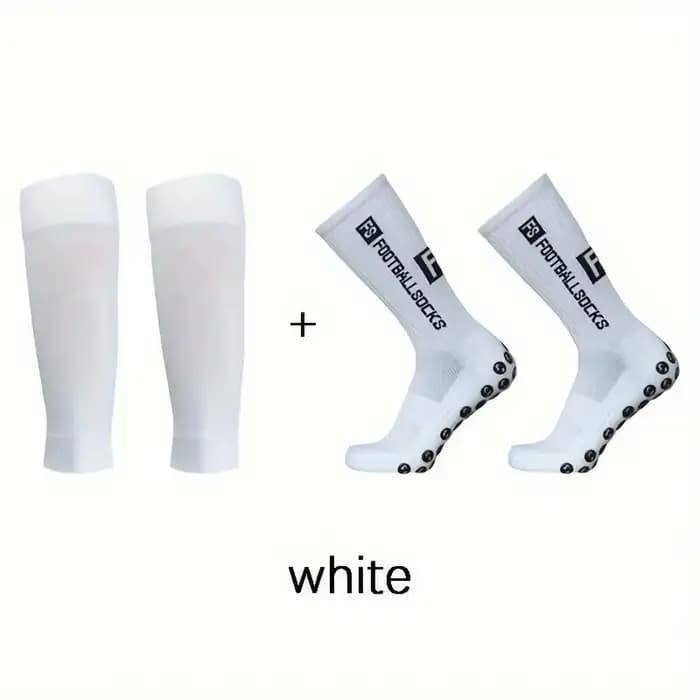 Chaussettes de football coordonnantes pour hommes et femmes, manches de jambe, fitness respirant, fo