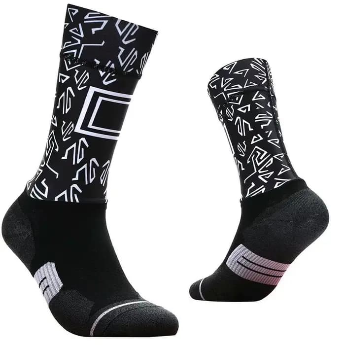 Chaussettes de sport pour hommes et femmes, chaussettes de cyclisme, de basket-ball, de course, de r