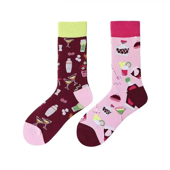 Chaussettes de Noël originales AB pour hommes et femmes, mode européenne et américaine, chaussettes 