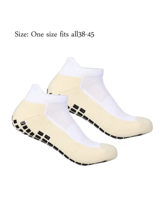 1 paire de nouvelles chaussettes de football antidérapantes pour hommes et femmes, chaussettes de yo