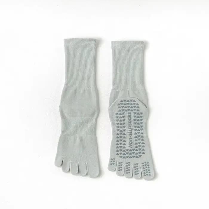Chaussettes de sport à cinq doigts séparés, fines, courtes, basses, absorbant la transpiration et an
