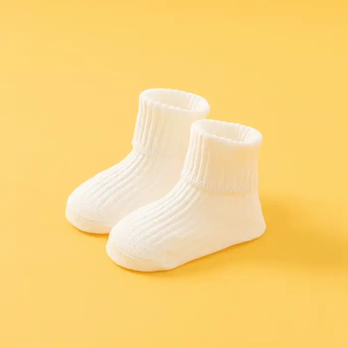 Chaussettes pour bébés garçons et filles de 1 2 3 ans, bas épais, chauds, sans couture, en coton tri