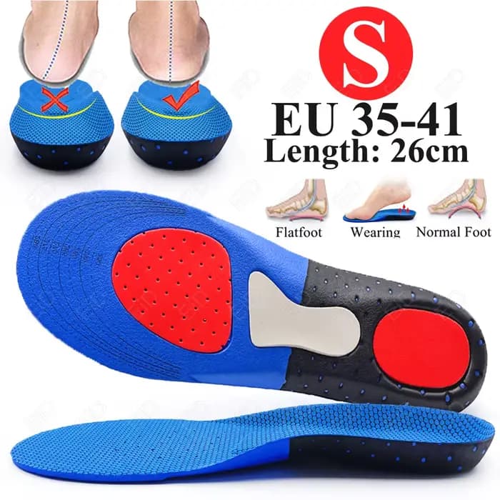 Semelles intérieures de Sport pour chaussures hommes femmes orthèses soutien de la voûte plantaire c