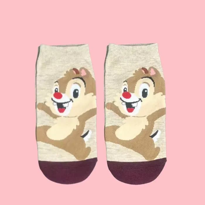 tailles européennes 32-40, 1/5 paires de chaussettes bateau mignonnes et tendance sur le thème des d