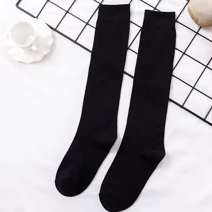 Harajuku rétro femmes coton hiver longues chaussettes hautes décontracté JK épais chaud dame cadeau 