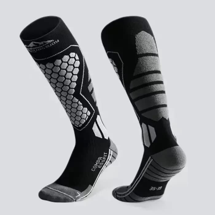 Chaussettes de Ski épaisses, respirantes, antidérapantes, hautes, évacuant l'humidité, bas de Snowbo