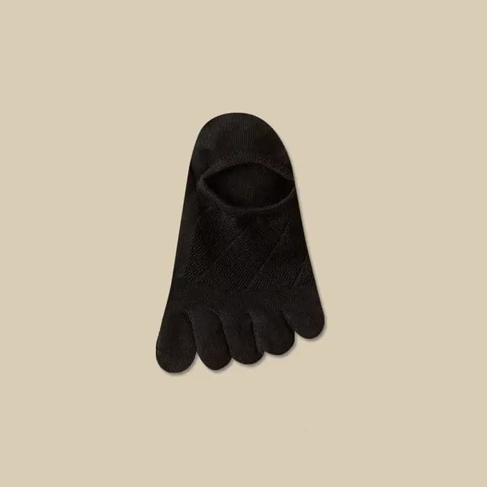 Chaussettes Courtes à Cinq Doigts pour Femme, en Maille Fine, Respirantes, Anti-Odeur, Fendue, Grill