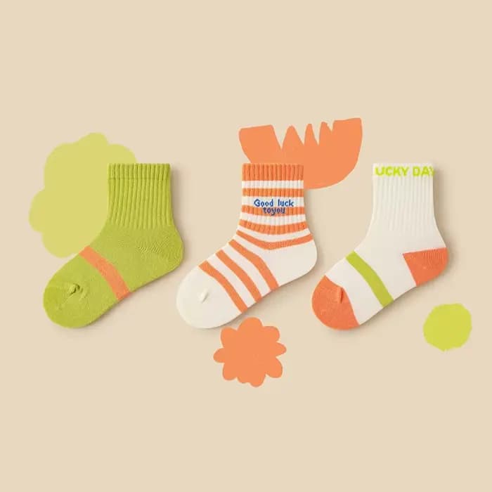 Chaussettes unisexes Mini Bala pour enfants, respirantes, confortables, chimmn, chaussettes pour enf
