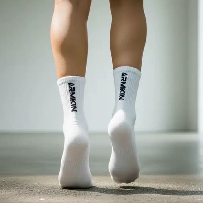 1/5 paires ARMKIN hommes chaussettes de haute qualité mi-mollet Sport chaussettes femmes chaussettes