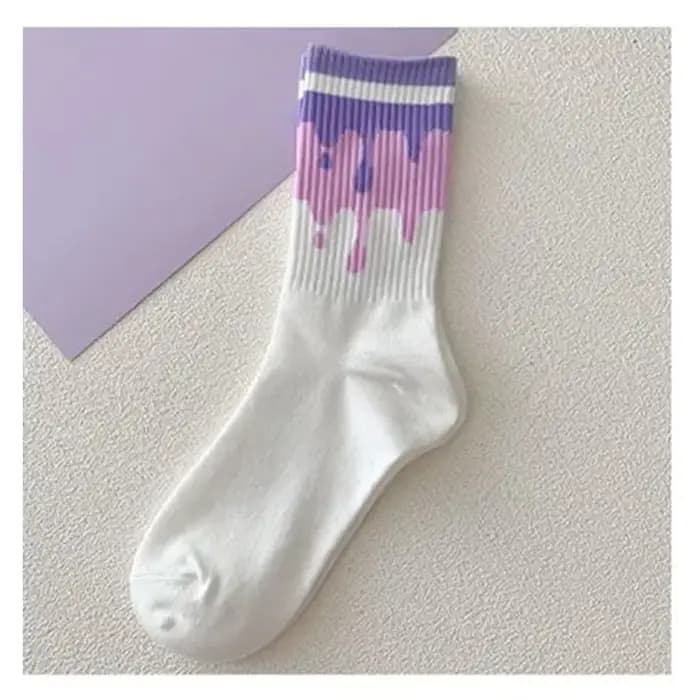Y2K amour Kawaii chaussettes coréen Harajuku lettres femmes à la mode broderie chaussette femme Hip 