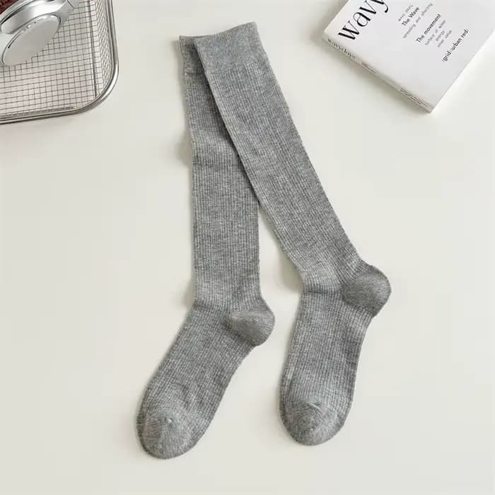 1-8 paires femmes été plaine décontracté coton longues chaussettes femme respirant maille creuse con