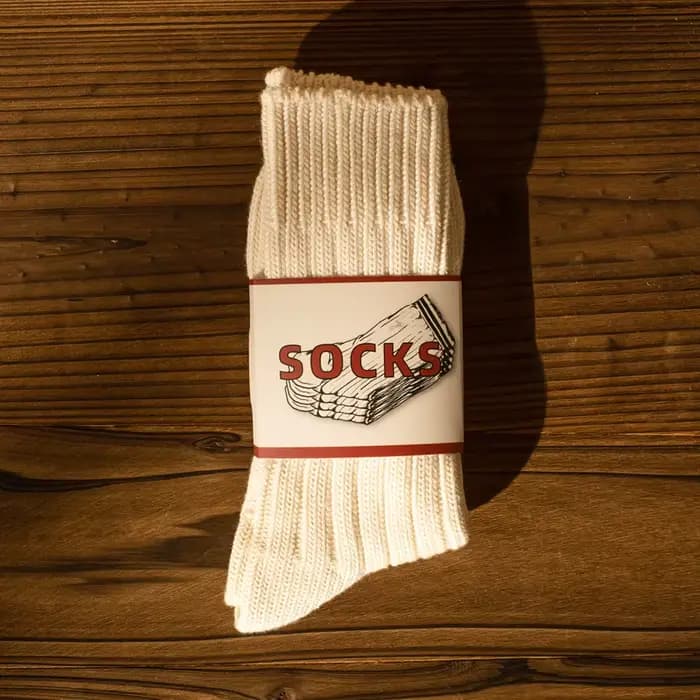 Chaussettes rétro blanches pour hommes, fil optique, chaussettes masculines américaines, coton, cour