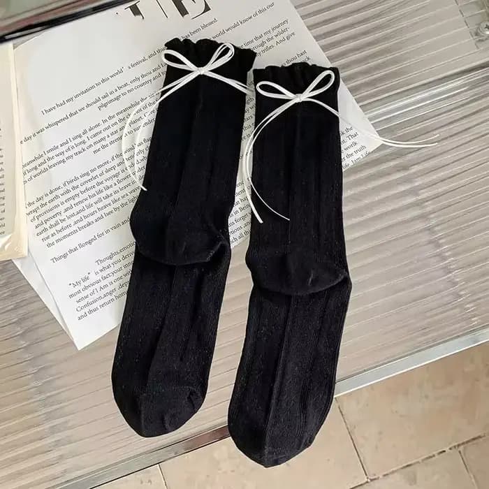 Chaussettes pour femmes, style coréen, nouvelle collection, couleur unie, style Lolita, fines, migno
