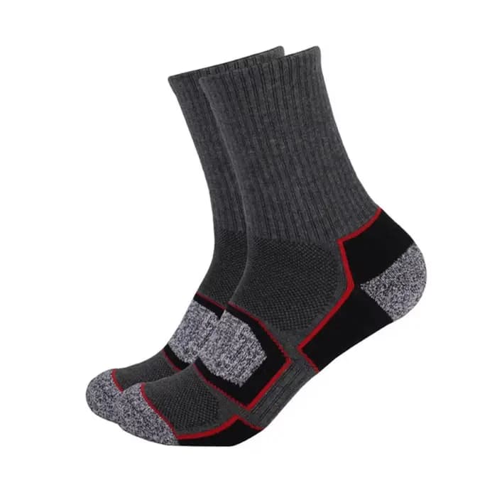Hiver femmes hommes chaussettes de randonnée chaud plus épais respirant coton coussin équipage Sport