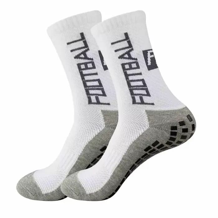 Chaussettes de football FB antidérapantes, chaussettes de football adhésives, chaussettes de sport e