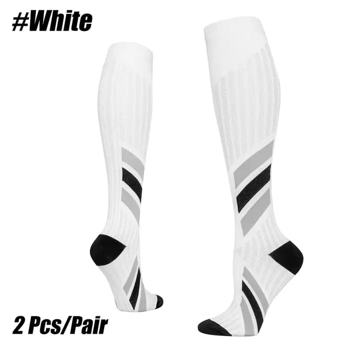 1 paire de chaussettes à haute Compression pour hommes et femmes, 20-30 MmHg, hauteur du genou, infi