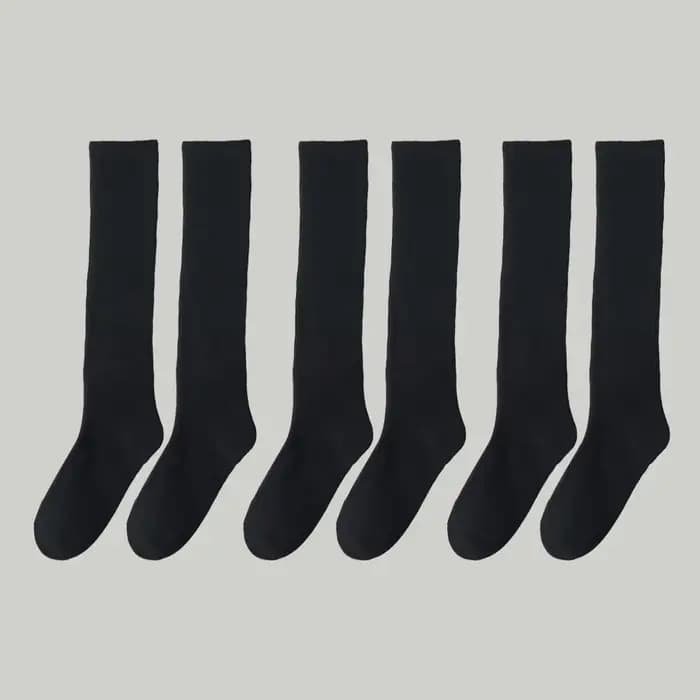 3 paires de chaussettes pour hommes et femmes diabétiques – Coussin épais sans liaison, coupe ample,