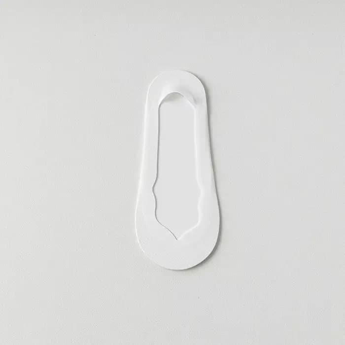 Chaussettes bateau antidérapantes en Silicone pour femmes, pantoufles en soie glacée sans couture, c