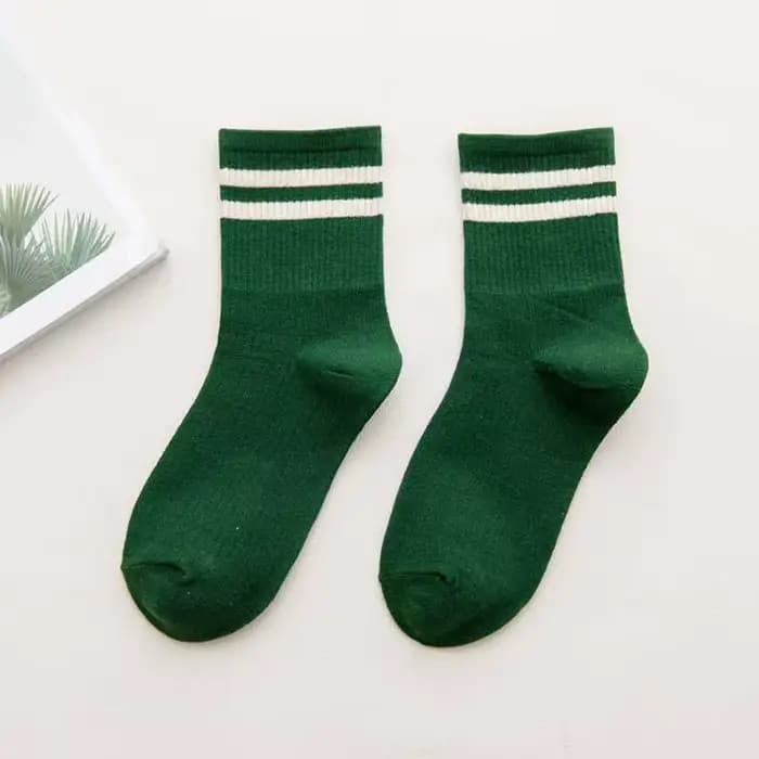 Épaisseur drôle nouveauté mignon coton ample rayé hommes chaussettes longues mode rue Couple haute q