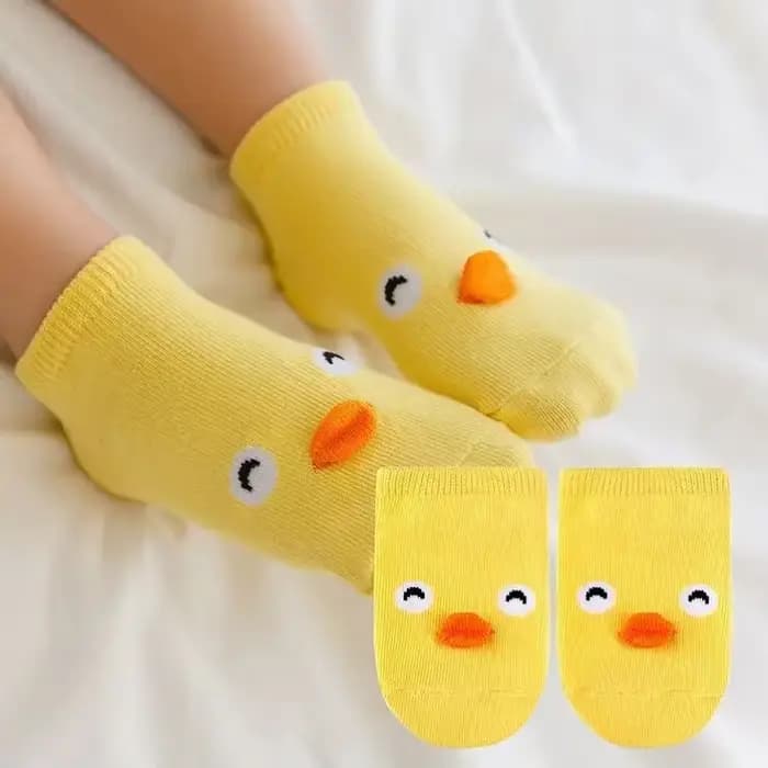 Chaussettes Courtes en Coton à Imprimé Non-ALD pour Garçon et Fille, Vêtement pour Enfant en Bas Âge