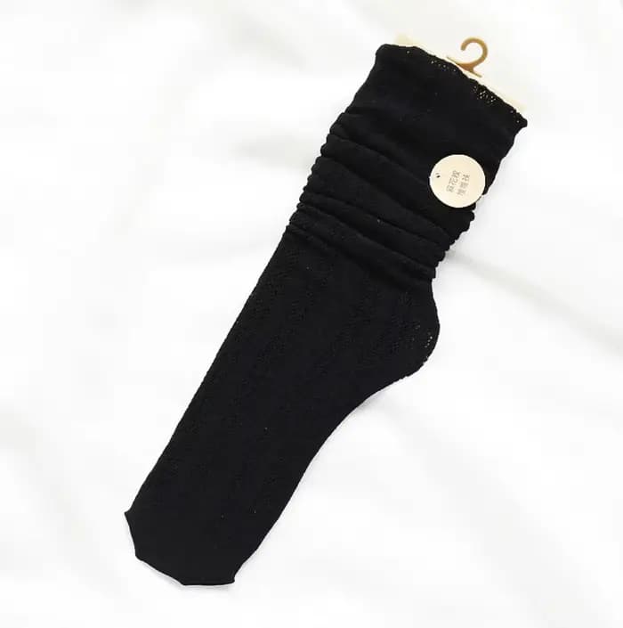 Chaussettes pour femmes, nouvelle mode, chaussettes sexy pour femmes, chaussettes d'été unies ajouré