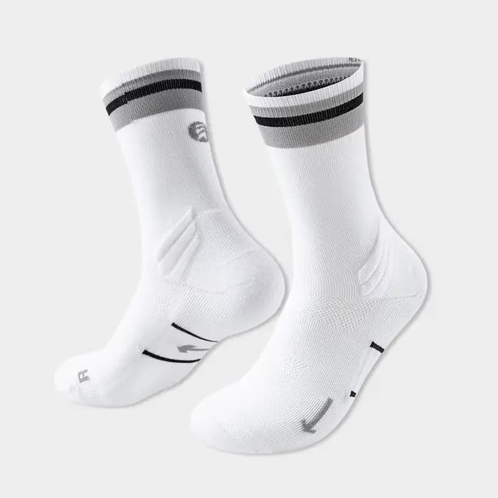 Chaussettes de course en plein air printemps automne homme femme Marathon reflètent la lumière cycli