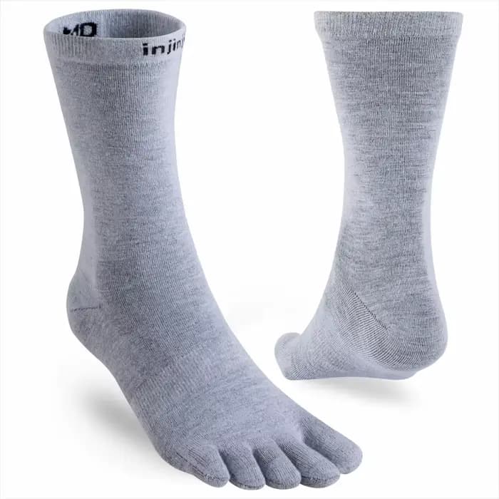 Chaussettes à cinq doigts Injinji Coolmax, chaussettes de sport décontractées à orteils séparés