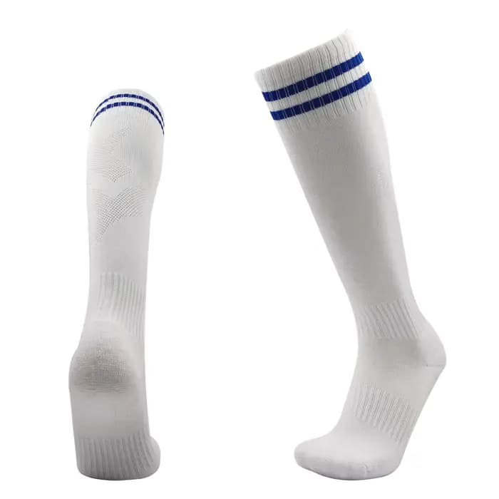 Chaussettes de Football pour enfants, bas de haute qualité, Tube Long, genou, Legging en coton, Base