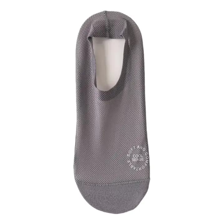 3 paires de chaussettes bateau pour hommes, chaussettes invisibles en maille de couleur unie, antidé