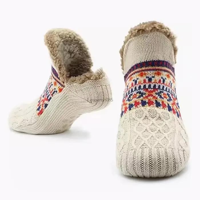 Chaussettes d'intérieur d'hiver pour hommes et femmes, chaussettes de sol chaudes, chaussettes de ch
