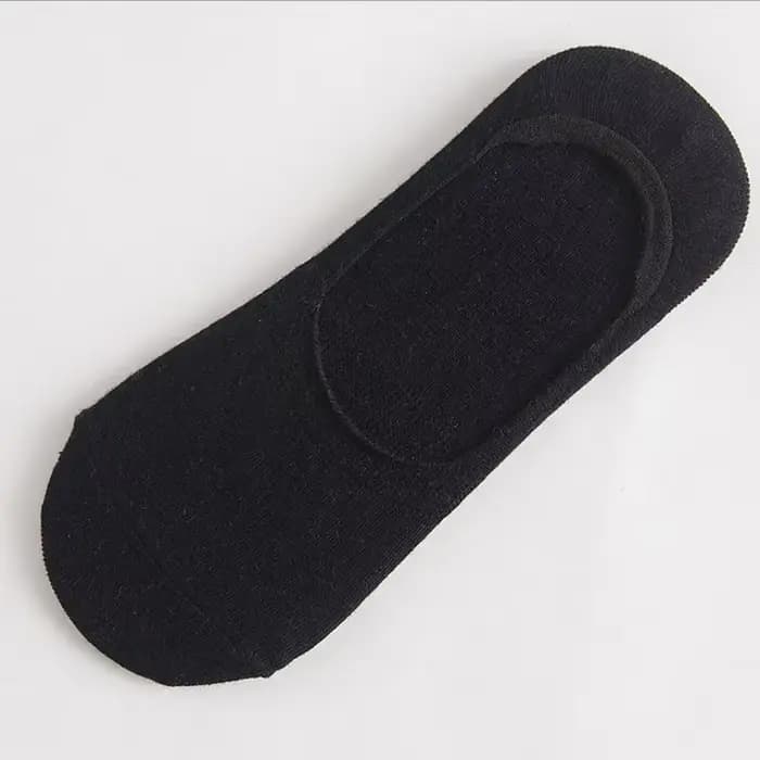 5 paires de chaussettes en coton pour hommes, chaussettes d'été et d'automne antidérapantes, invisib