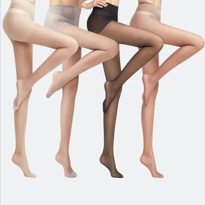 Collants en Nylon Ultra-fins sans couture pour femmes, bas transparents à orteils, Sexy, chaussettes