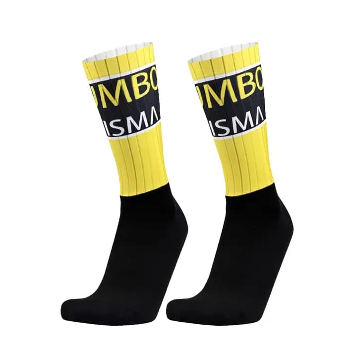 Nouvelles Chaussettes de Cyclisme 2026 Aero Bike Team Sans Coutures Anti-Dérapantes pour la Route et
